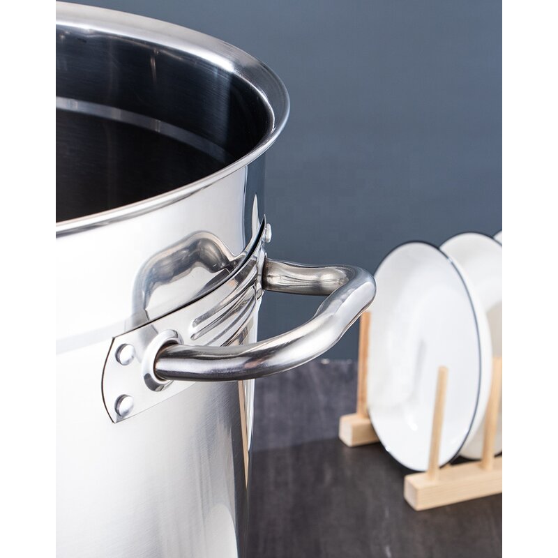 Soup Bucket Factory - Custom Stainless Steel Various Sizes for Kitchen Canteen Stock Pots
