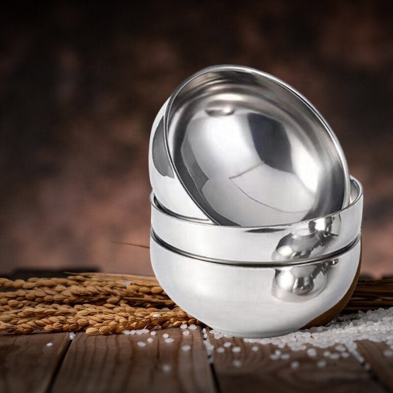 Soup Bowl Factory - Hot Sale Double Wall Stainless Steel Easy to Clean Multifunctional