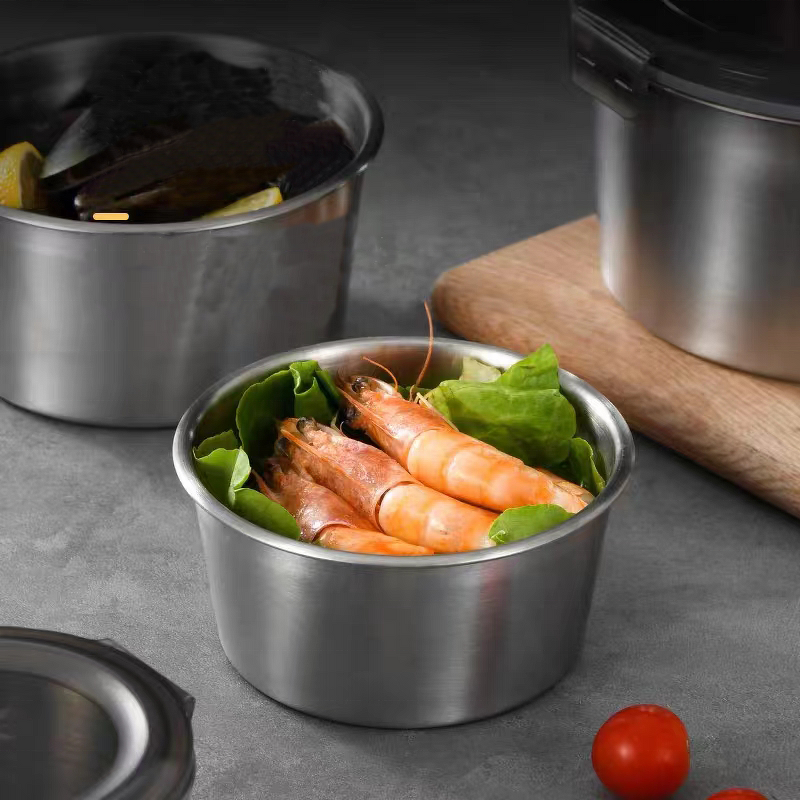 Food Storage Container Manufacturer - Hot 304 Stainless Steel Sealed Bento Preservation Box