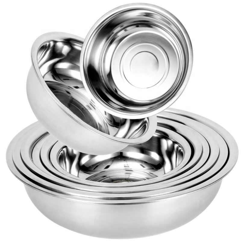 Kitchen Preparation Bowl Manufacturer - Stainless Steel Jumbo Size 45-70cm Hotel Restaurant