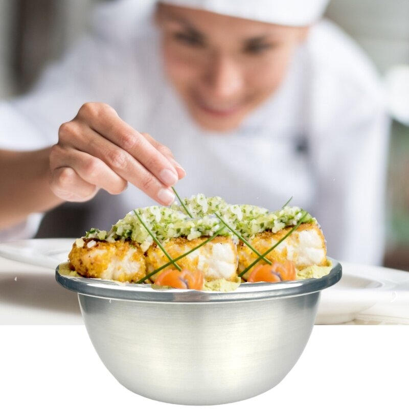 Condiment Jar Manufacturer - Stainless Steel Large Extra-thick Deepen Round Kitchen