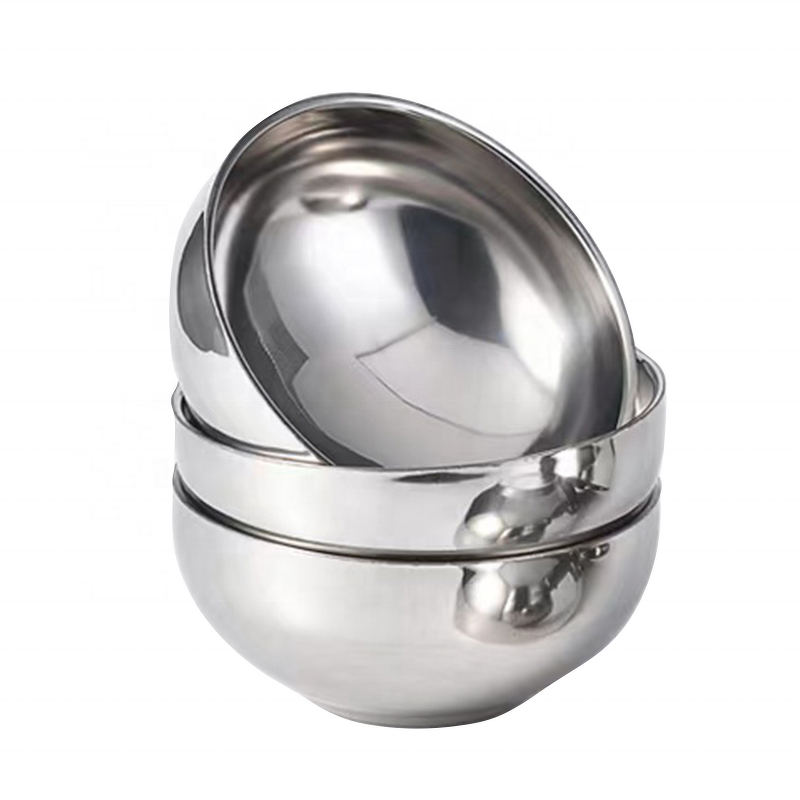 Soup Bowl Factory - Hot Sale Double Wall Stainless Steel Easy to Clean Multifunctional