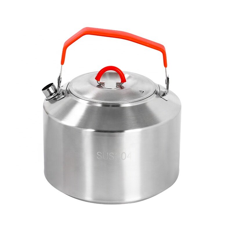 Camping Kettle Manufacturer - 304 Stainless Steel Portable Foldable for Outdoor Hiking