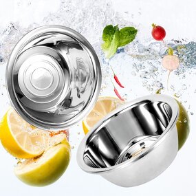 Stainless Steel Basin Manufacturer - Large Size Deepened Thickened Round 45-80 cm