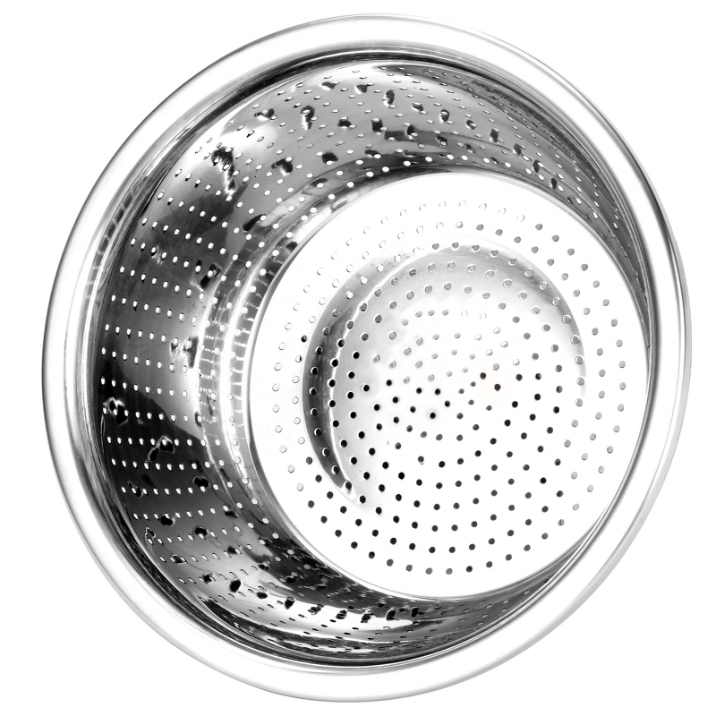 Colander and Salad Bowl Manufacturer - Thickened Stainless Steel for Washing Fruits Rice