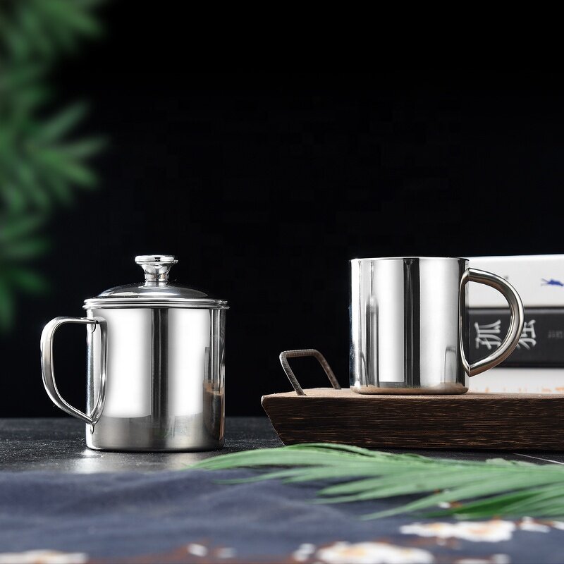 Coffee Mug Factory - Stainless Steel Travel Thermos Mug with Lid Custom Printed Reusable