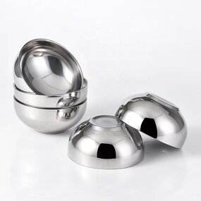 Soup Bowl Factory - Hot Sale Double Wall Stainless Steel Easy to Clean Multifunctional