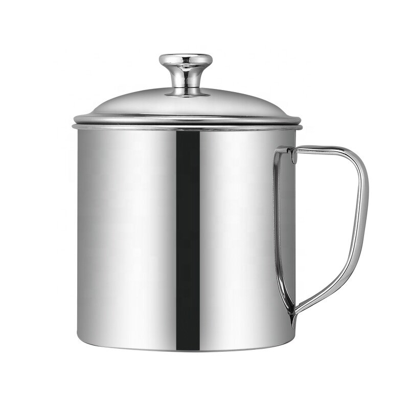 Coffee Mug Factory - Stainless Steel Travel Thermos Mug with Lid Custom Printed Reusable