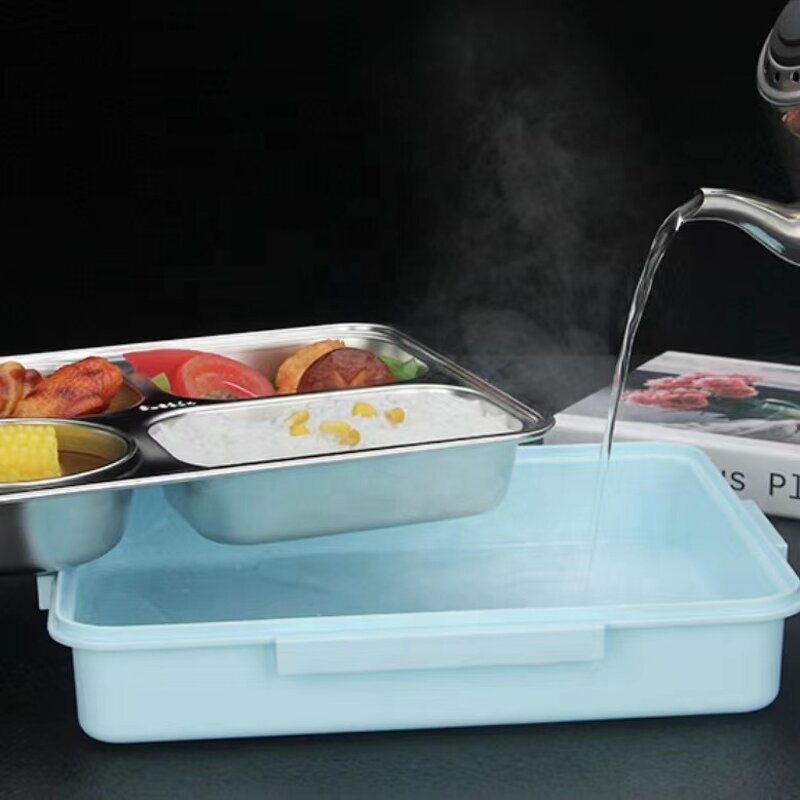 Lunch Box Manufacturer - 304 Stainless Steel Thermal Insulation Large Capacity Multi-layer