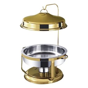 Chafing Dish Manufacturer - Stainless Steel Hanging Cover for Luxury Hotel Restaurant Buffet Sets