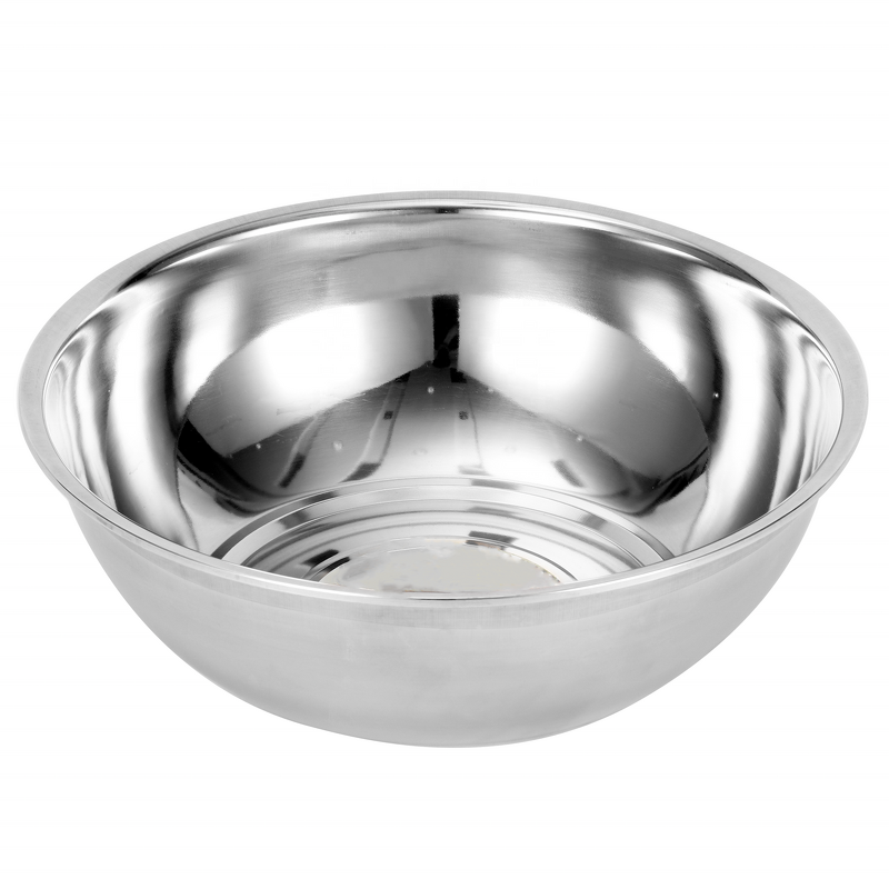 Mixing Bowl Set Manufacturer - Metal Deep Basin Rice Bowl Various Sizes Stainless Steel