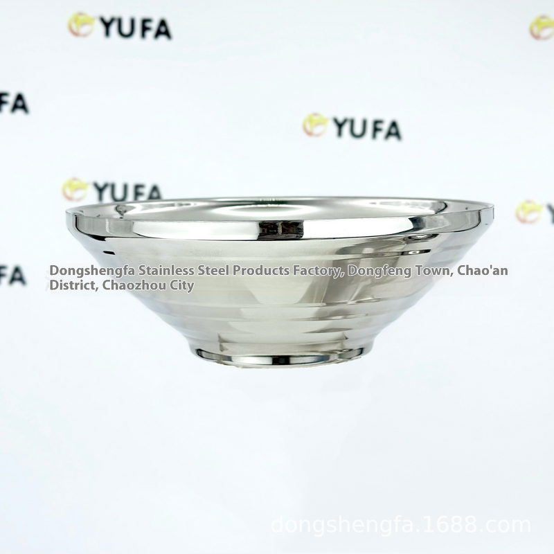Insulated Bowl Factory - 304 Stainless Steel Conical Double-Layer Thickened Japanese