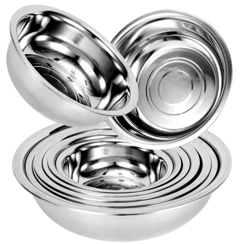 Kitchen Preparation Bowl Manufacturer - Stainless Steel Large Size for Hotel Restaurant