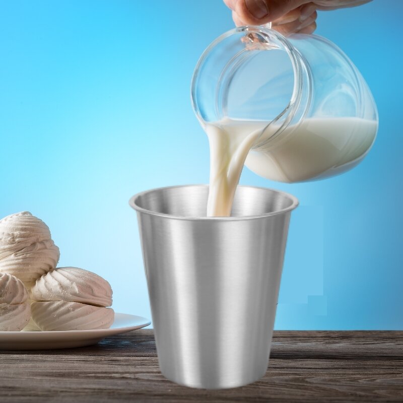 Stainless Steel Cup Manufacturer - Stackable Single Wall Pint for Hiking Camping Wedding Bar