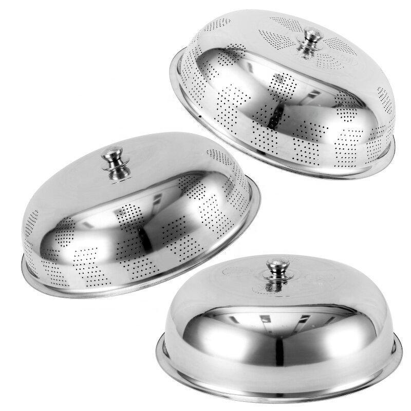 Food Cover Manufacturer - Stainless Steel Round Breathable for Vegetables Fruit Dust Proof