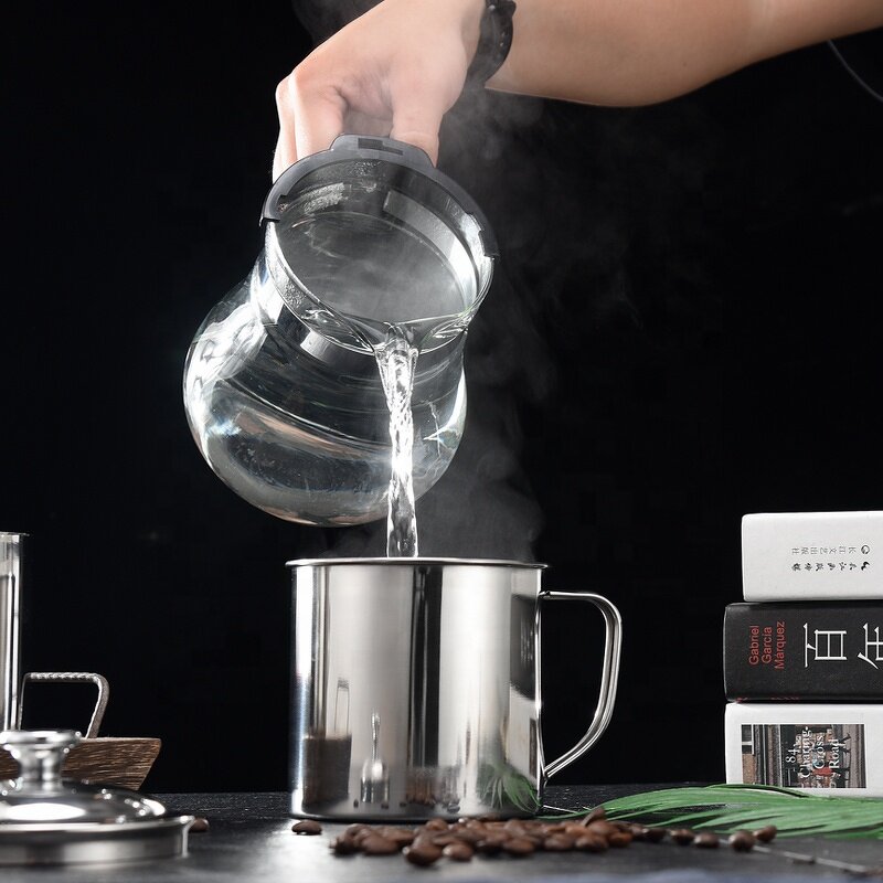 Coffee Mug Factory - Stainless Steel Travel Thermos Mug with Lid Custom Printed Reusable