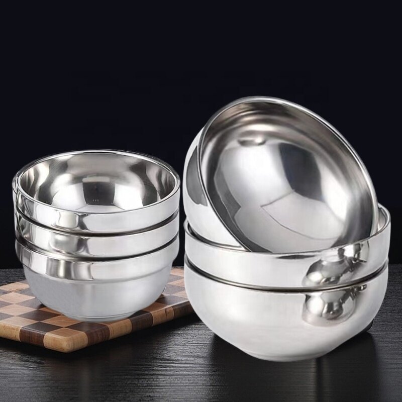 Soup Bowl Factory - Hot Sale Double Wall Stainless Steel Easy to Clean Multifunctional