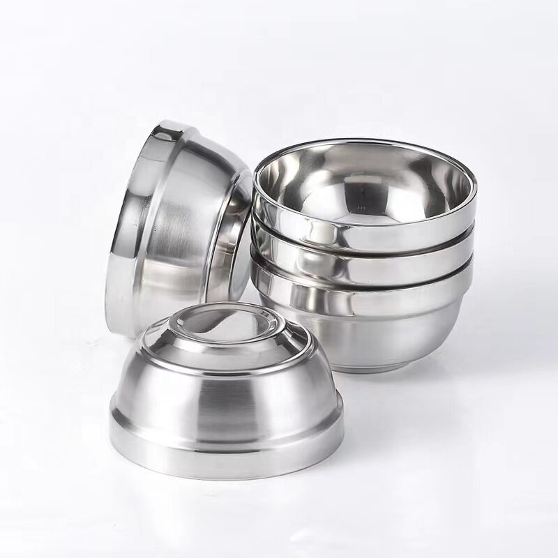 Rice Bowl Manufacturer - High-capacity Stainless Steel Insulated Double Wall for Soup