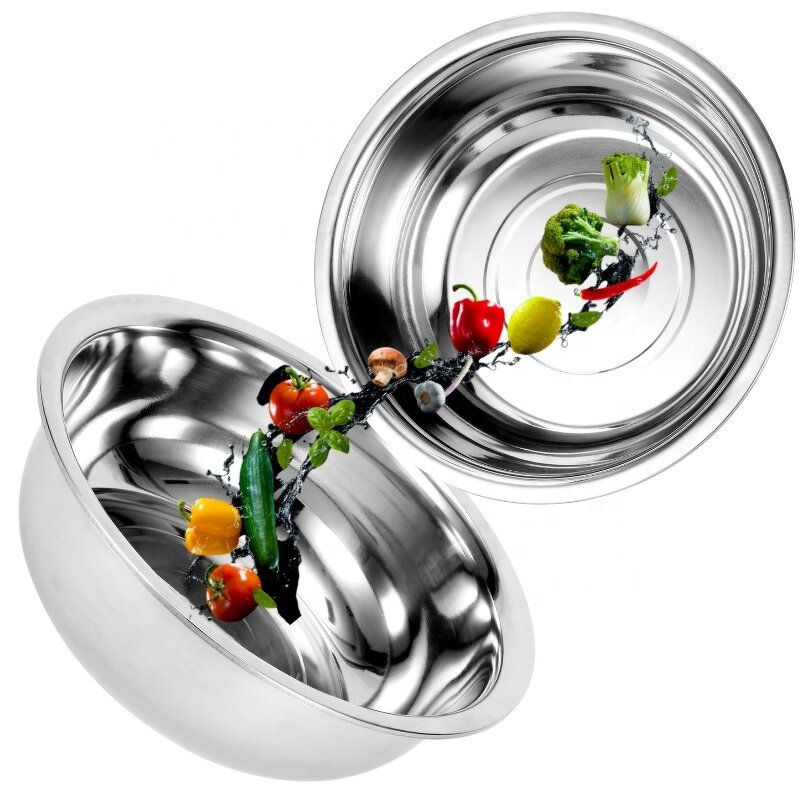 Kitchen Preparation Bowl Manufacturer - Stainless Steel Jumbo Size 45-70cm Hotel Restaurant