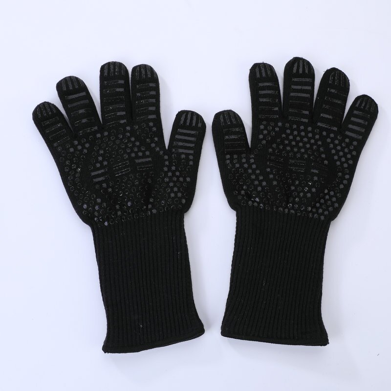 Heat Resistant Gloves Manufacturer - Cheap for Candy Making Silicone Coated BBQ Kitchen Cooking