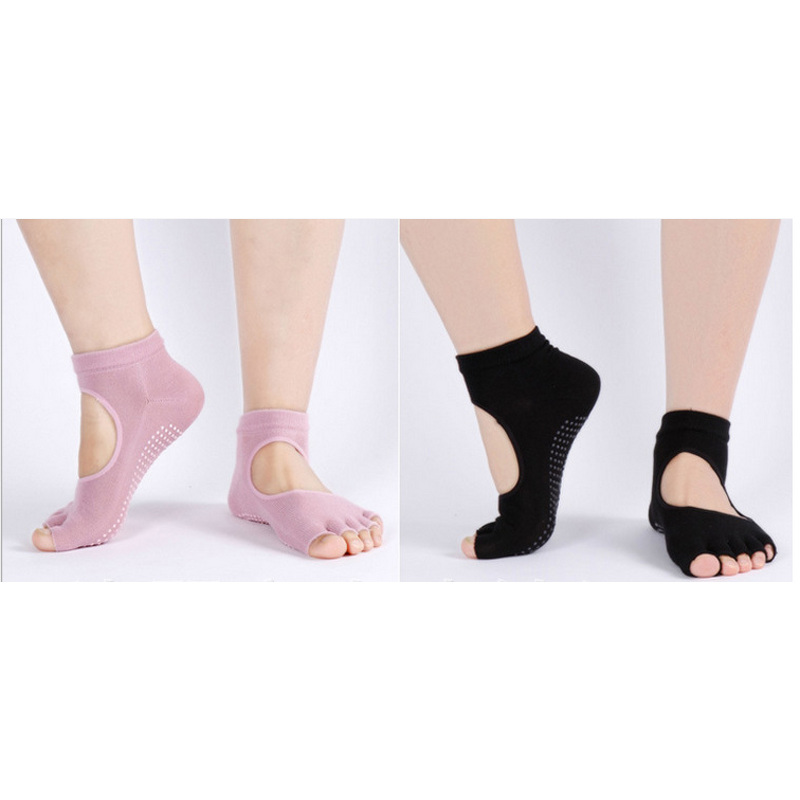 Yoga Socks Manufacturer - PVC Dots Exercise Rubber Coating Slip Resistant for Barre Pilates