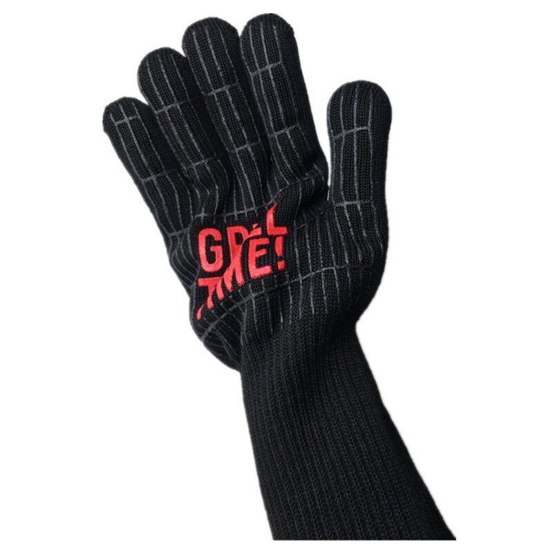 Heat Resistant Gloves Manufacturer - DBE-BBQ10 800Degree Extreme Kevlar BBQ Grilling Anti-slip