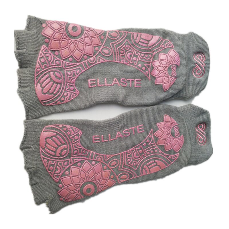 Yoga Socks Manufacturer - Summer Trampoline Grip Custom Colors Logo Wholesale Anti-Slip PVC Bottom