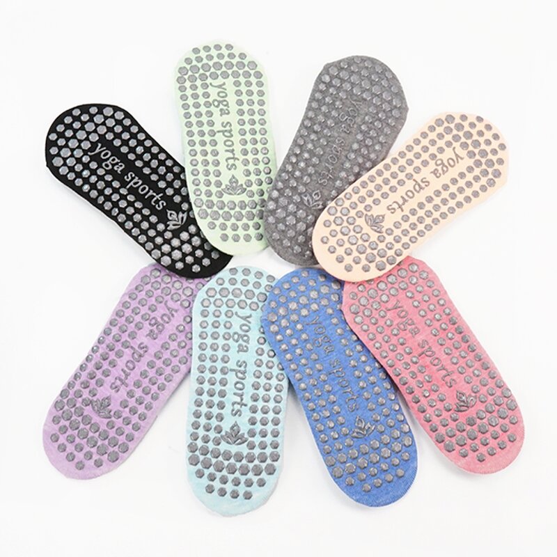 Yoga Socks Manufacturer - Custom Non-Slip Anti-Slip Bottom Logo Fitness Grip