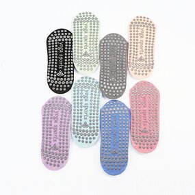 Yoga Socks Manufacturer - Custom Non-Slip Anti-Slip Bottom Logo Fitness Grip