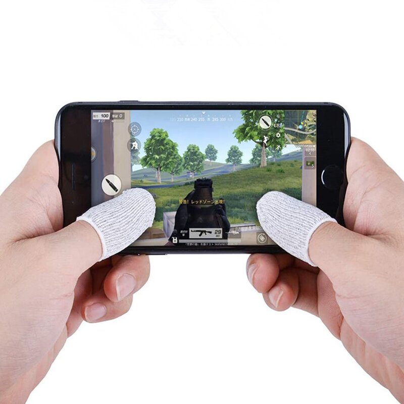 Finger Stall Manufacturer - 1 Pair Mini Sweatproof Cots Game Controller Mobile Sensitive Washable