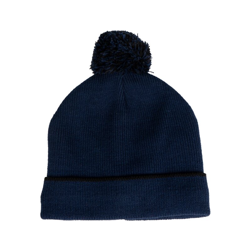 Winter Hat Manufacturer - Unisex 100% Cotton Breathable Waterproof Multi-Tone Pom-Pom Beanie