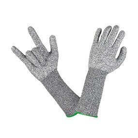Safety Gloves Manufacturer - LONG Sleeves Factory Price Food Grade Level 5 Cut Resistant Kitchen