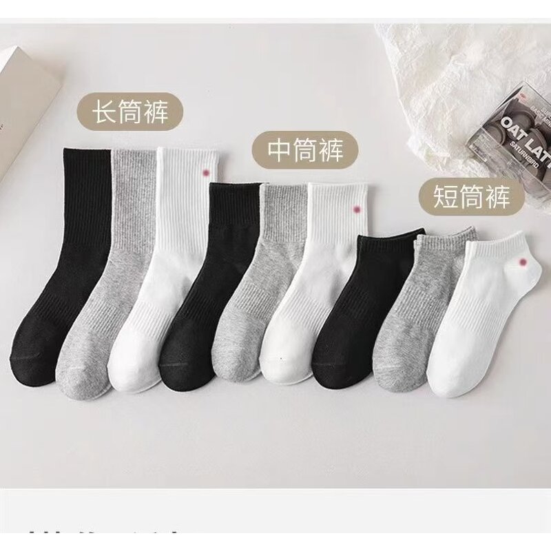 Socks Manufacturer - Men's High Quality Cotton Ankle Crew Custom Logo Breathable for Autumn