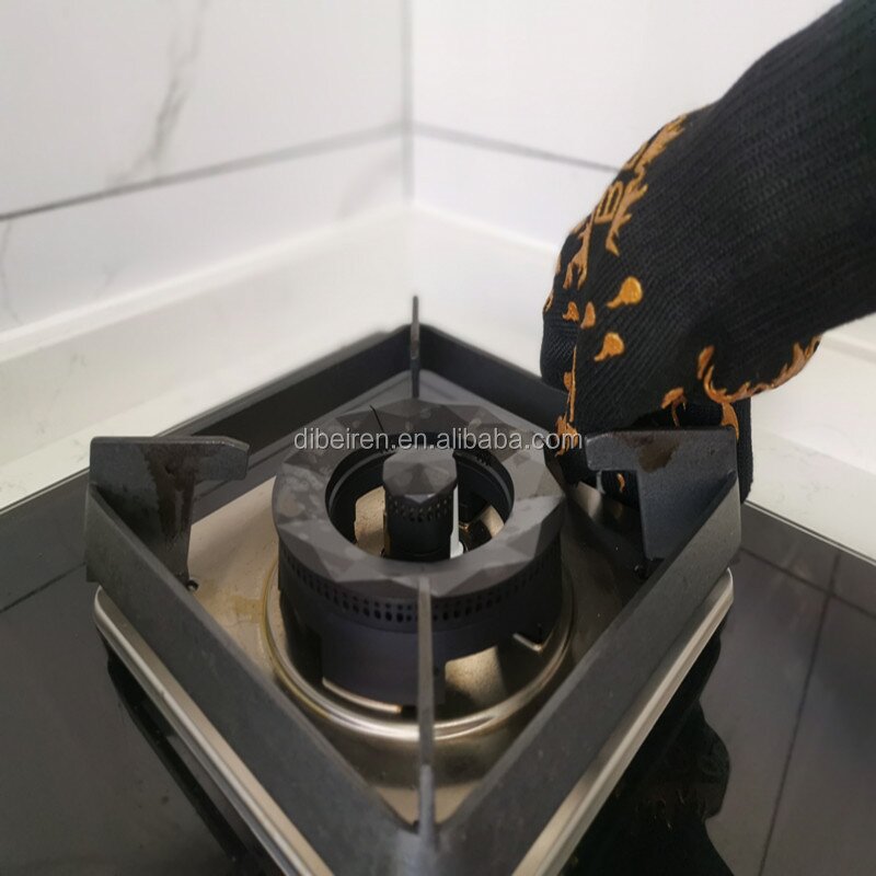 Safety Gloves Manufacturer - Customizable Color BBQ 500/800 Degree Heat Resistant Fire Retardant