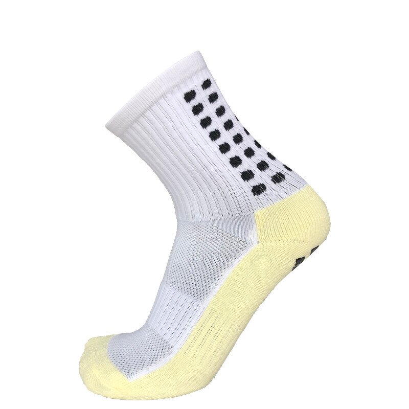 Soccer Socks Manufacturer - Custom Grip for Adults Mid-Calf Terry Sweat-Absorbent Crew