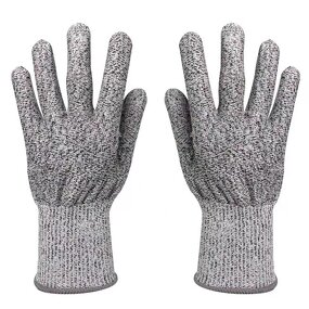 Safety Gloves Manufacturer - Cut-Resistant HPPE Knitted for Kitchen Woodworking and Slaughter
