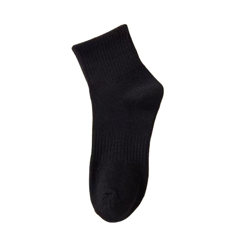 Socks Manufacturer - Men's High Quality Cotton Ankle Crew Custom Logo Breathable for Autumn