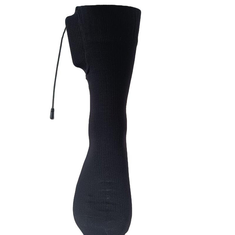 Heating Socks Manufacturer - Winter Crew Knitted USB Rechargeable Waterproof Bottom Logo