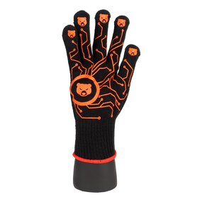 Safety Gloves Manufacturer - XL Protective with Silicone Coating Heat Resistance Cotton Liner