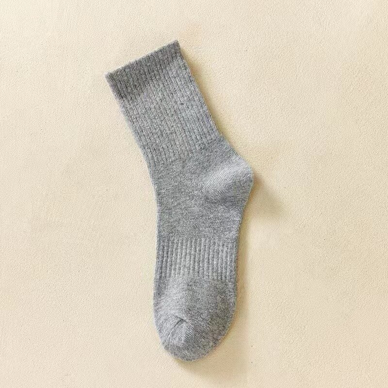 Socks Manufacturer - Men's High Quality Cotton Ankle Crew Custom Logo Breathable for Autumn