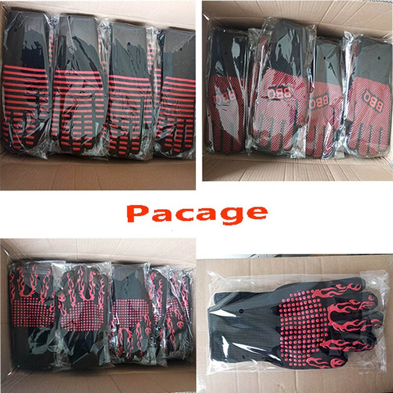 Heat Resistant Gloves Manufacturer - High-Temperature Kevlar 500/800 Degree Fire Retardant 33cm