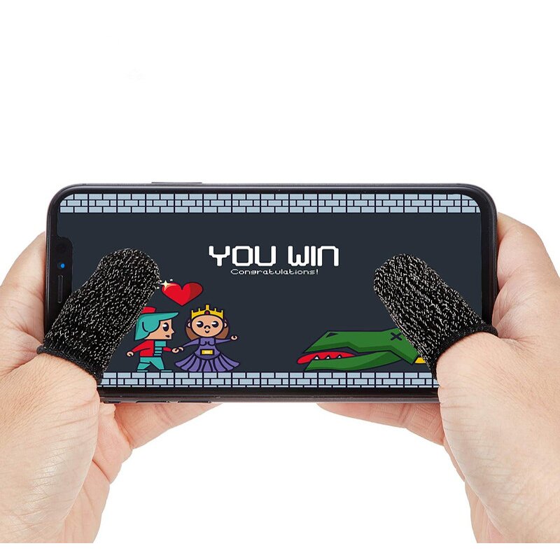 Finger Stall Manufacturer - 1 Pair Mini Sweatproof Cots Game Controller Mobile Sensitive Washable