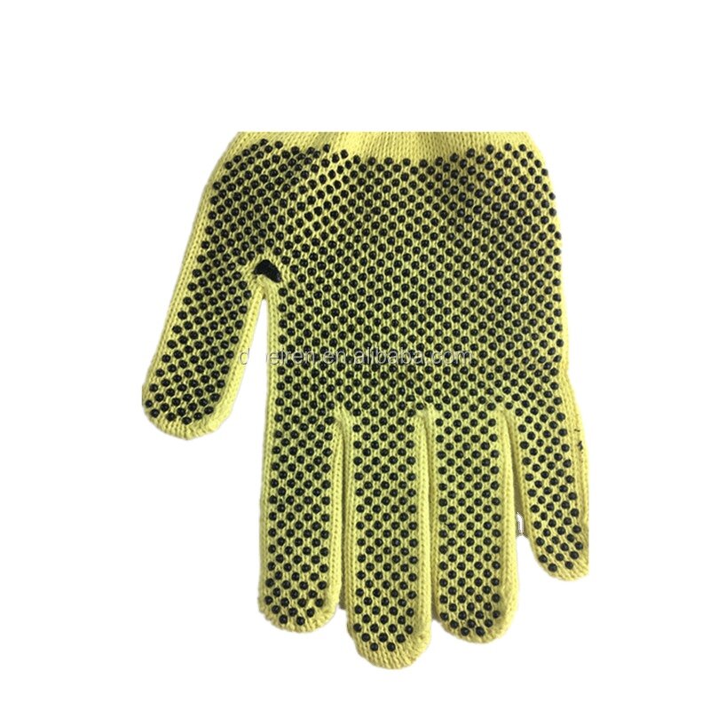 Safety Gloves Manufacturer - High Quality Yellow Aramid Anti-Cut Work Resistant