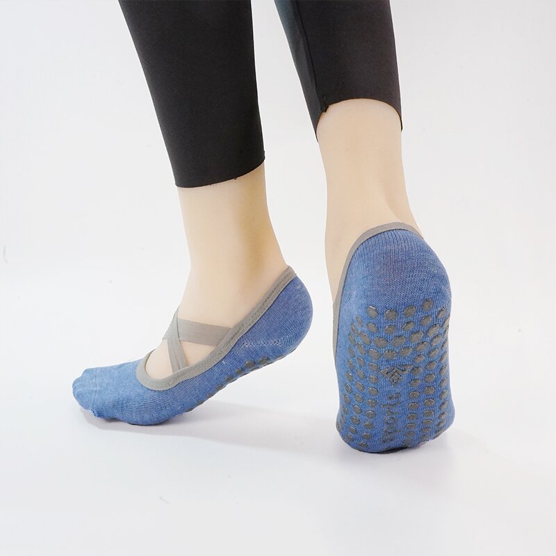 Yoga Socks Manufacturer - Custom Non-Slip Anti-Slip Bottom Logo Fitness Grip