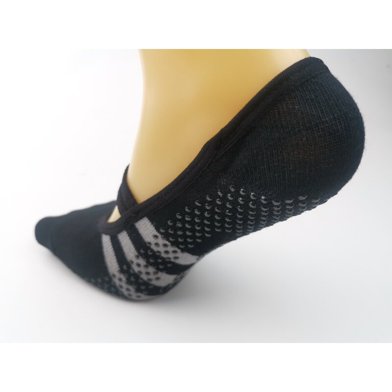 Gym Socks Manufacturer - Women's Non-Slip Sport Yoga Pilates Dance Grip with Bottom Logo