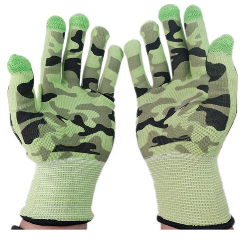 Work Gloves Manufacturer - 13 Gauge Knitted Polyester Touch Screen