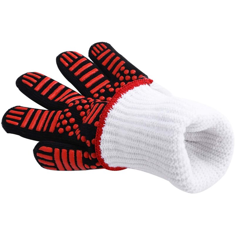 Heat Resistant Gloves Manufacturer - BBQ Oven High-Temperature Fire Retardant 500/800 Degree