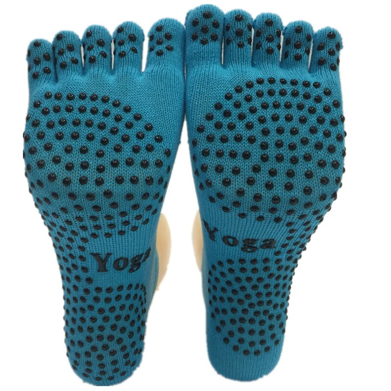 Yoga Socks Manufacturer - Autumn Knitted Anti-Slip with Grips for Pilates