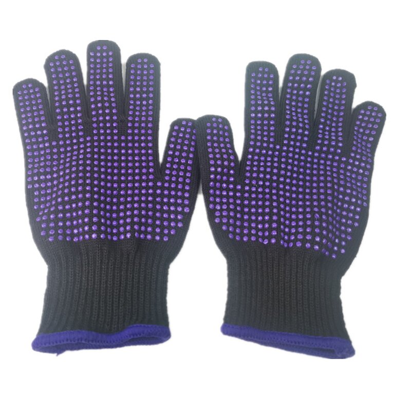 Heat Resistant Gloves Manufacturer - Cotton for Hair Styling Anti-Burn Flat Iron and Curling