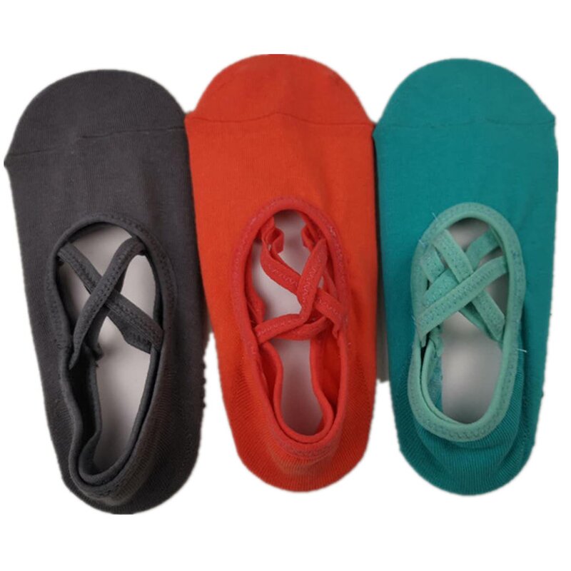 Yoga Socks Manufacturer - Custom Women's Anti-Slip Non-Skid with Logo on Cuff Bottom